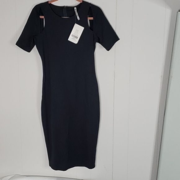 Fabletics Eva Midi Cutout Bodycon Dress Sz. Med. 8 - Picture 2 of 11
